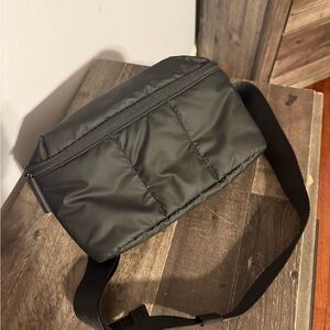 Men's Black Crossbody Bag